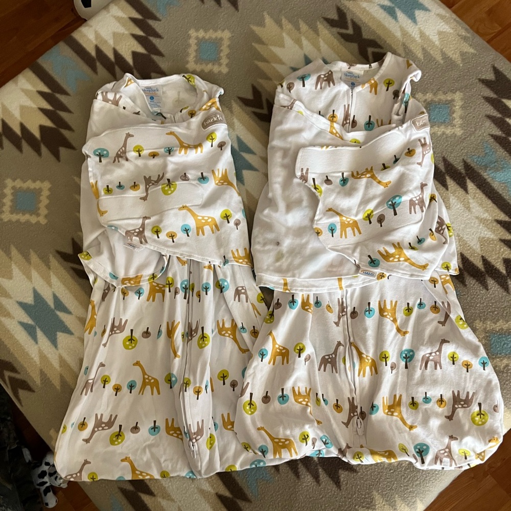 Set of 2 Halo Sleep Sacks size S